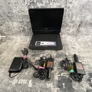 Sony DVP-FX950 9" Portable DVD Player Black Swivel Screen Tested Working